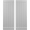 Ekena Millwork Americraft 6-Board Exterior Wood Joined Board-n-Batten Shutters w/ End Batten, ARW103BB621X77PRH ARW103BB621X77PRH - alternate 1